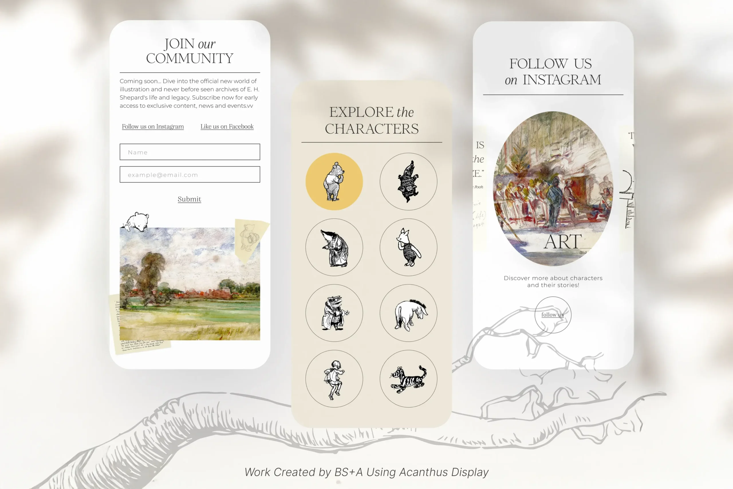Houttekier Portfolio_Acanthus Display_BSA Example 2